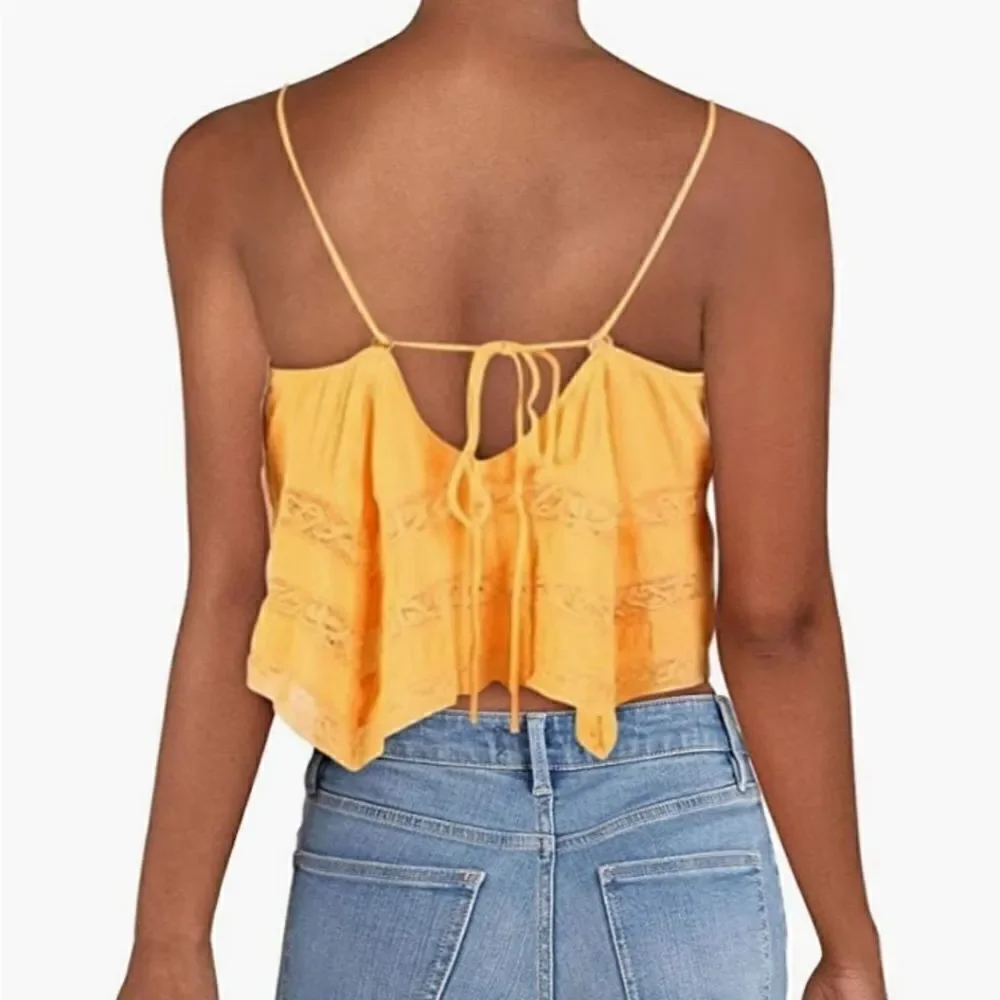 Free people home again crop cami